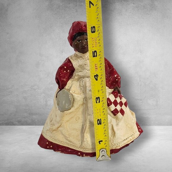 Vintage Ike & Sandy Spillman “Geraldine” Resin Figurine 1976–1987 Folk Art RARE - Picture 11 of 12